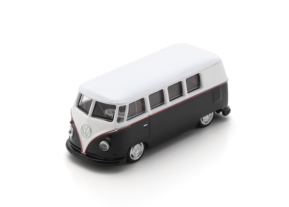 VW T1 Bus Lowrider 1960 - weiss schwarz