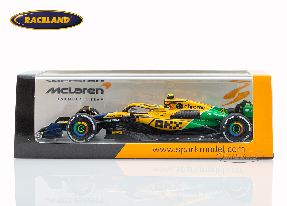 McLaren MCL38 Mercedes F1 Senna Design 4° GP Monaco 2024