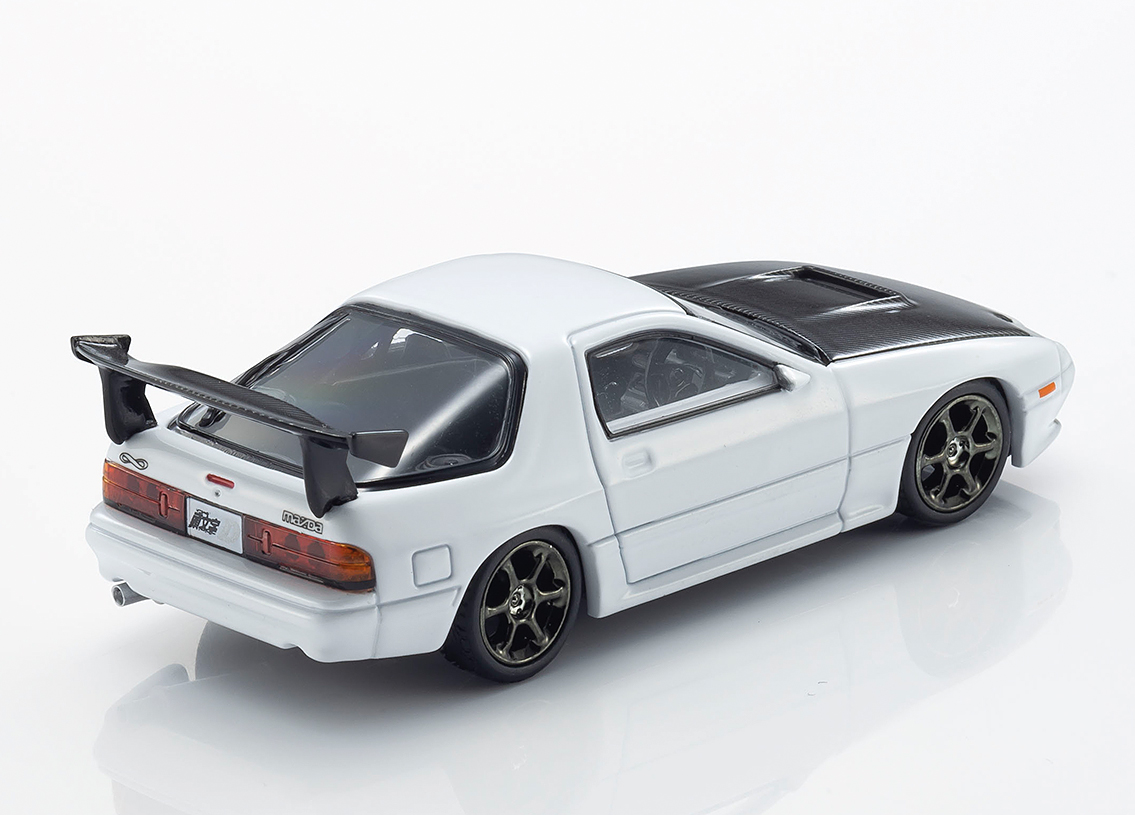 Mazda Savanna RX-7 (FC) Initial D 1995 Mit LED Scheinwerfern und Rückleuchten