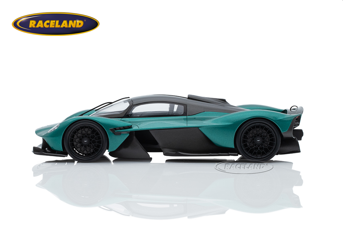 Aston Martin Valkyrie 2021 - grün metallic AMR F1