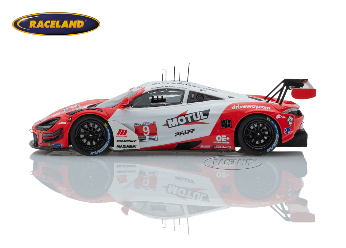 McLaren 720S GT3 Evo Pfaff Motorsport 12° IMSA Laguna Seca 2024 2° GTDPro