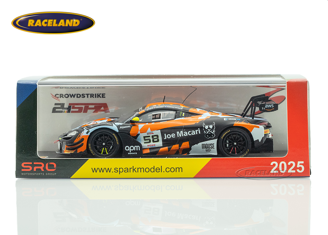 McLaren 720S GT3 EVO Garage 59 12° 24H Spa 2025