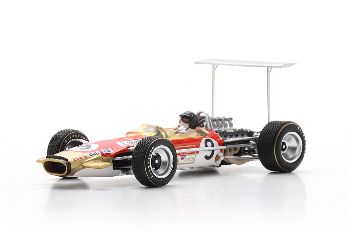 Lotus 49B Cosworth V8 F1 Gold Leaf GP England Brands Hatch 1968