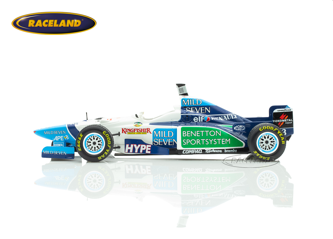 Benetton B196 Renault V10 Mild Seven 2° GP Brasilien Interlagos 1996