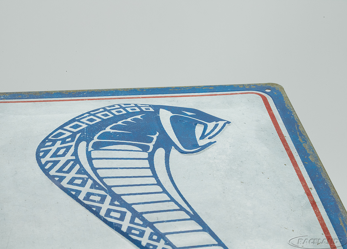 Blechschild Shelby Cobra Snake 20 x 30cm
