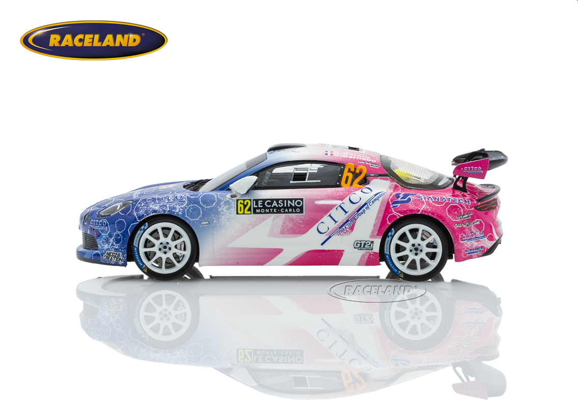 Alpine A110 Rally RGT CITCO Rallye Monte Carlo 2024