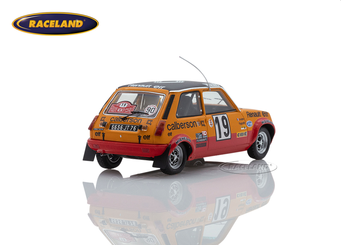 Renault 5 Alpine elf Calberson 2° Rallye Monte Carlo 1978