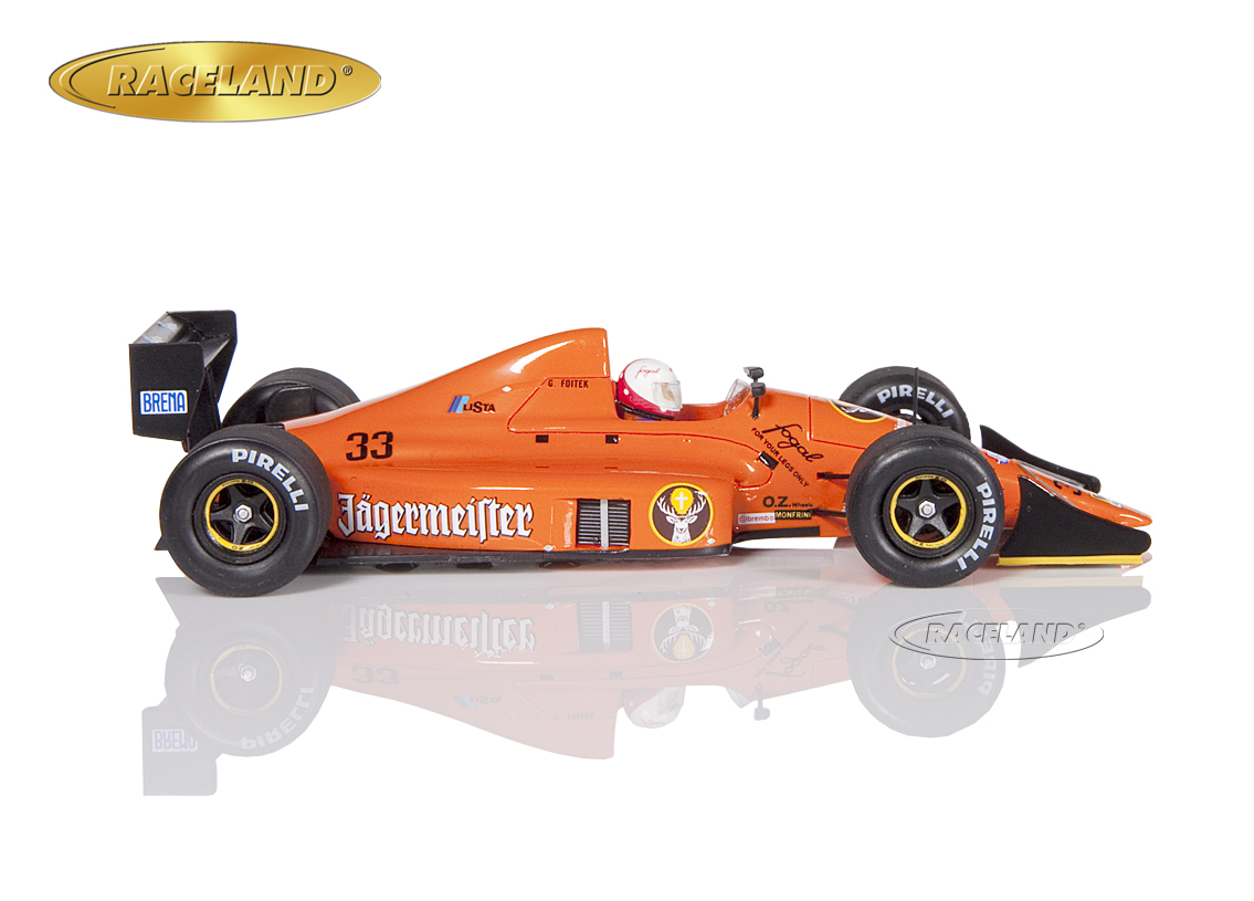 Eurobrun ER189 Judd F1 Jägermeister GP Deutschland Hockenheim 1989