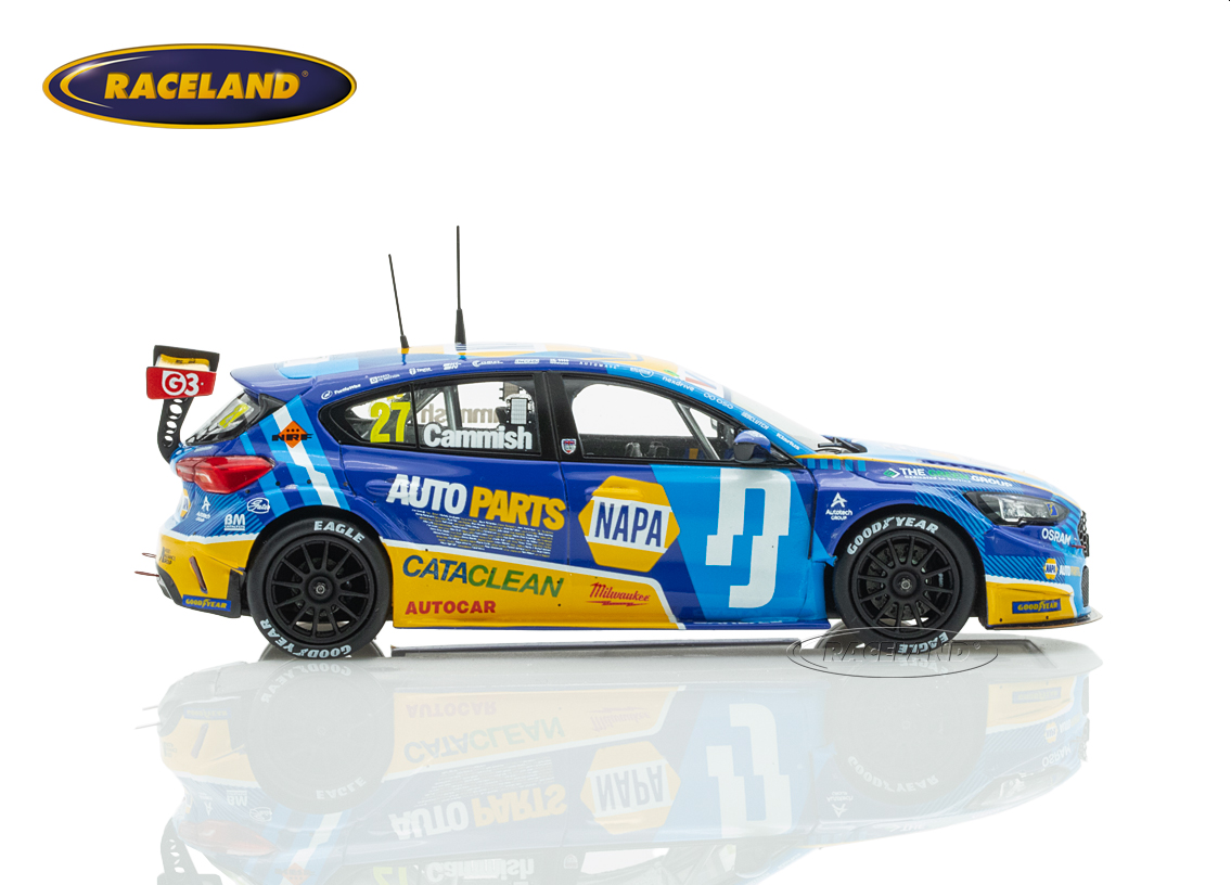 Ford Focus NAPA Racing UK BTCC Knockhill 2025