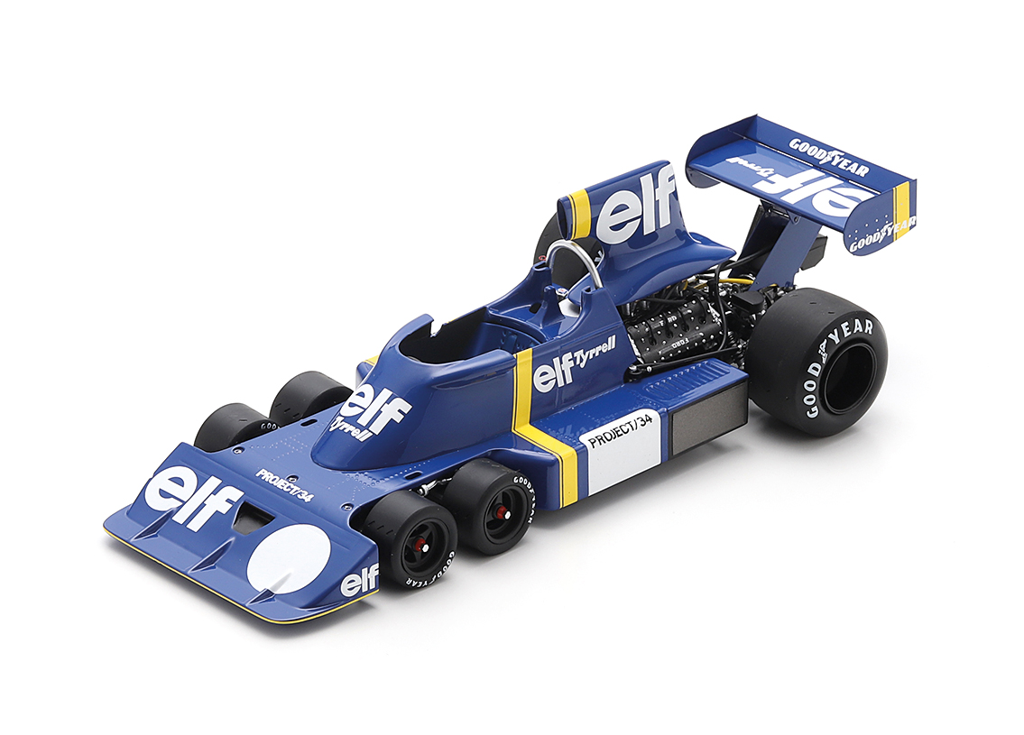 Tyrrell P34 Cosworth V8 elf Team Tyrrell F1 Präsentationsmodell 1975