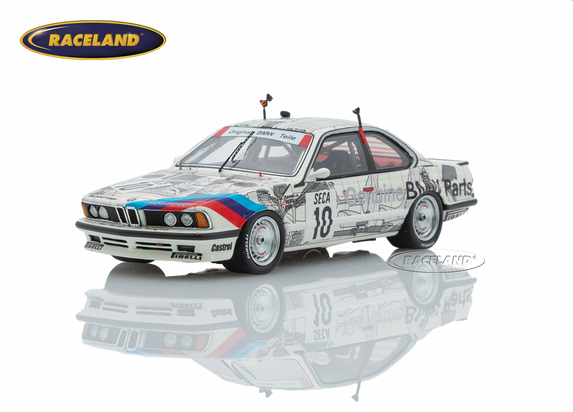 BMW 635 CSi BMW Belgium BMW Parts 3° 24H Spa 1986