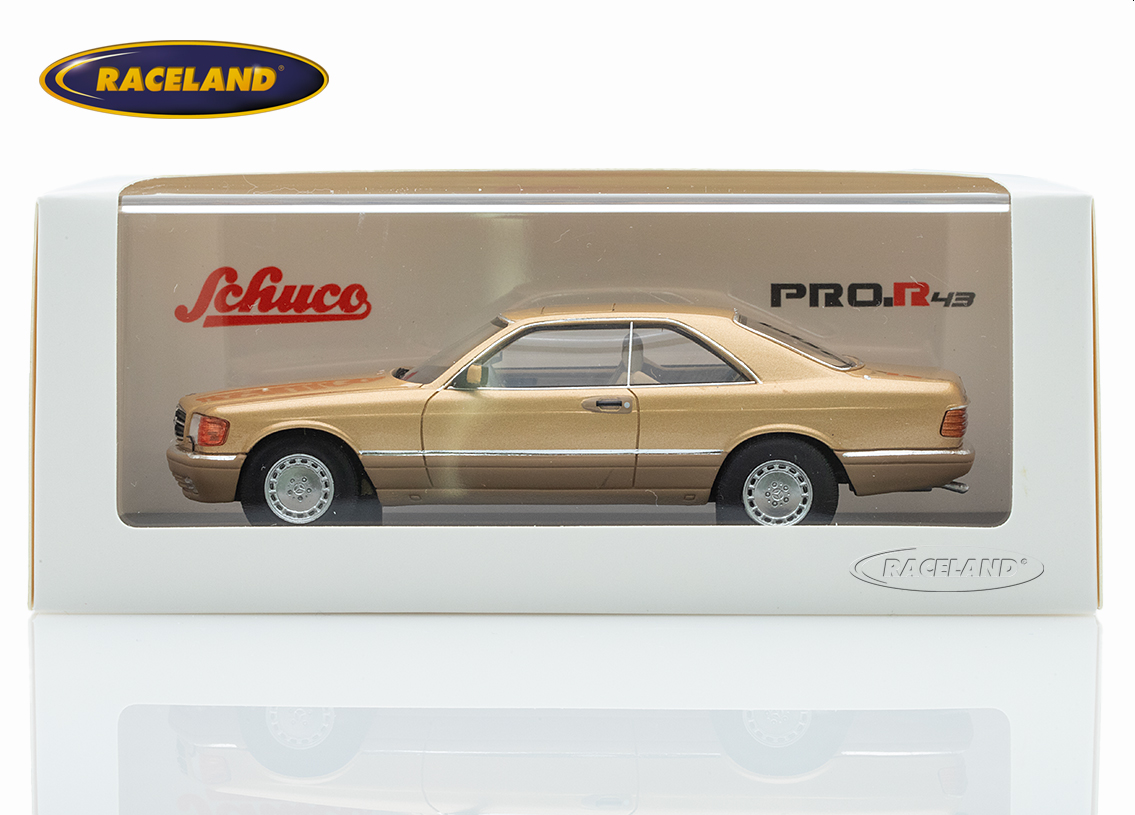 Mercedes-Benz 560 SEC 1989 - gold metallic