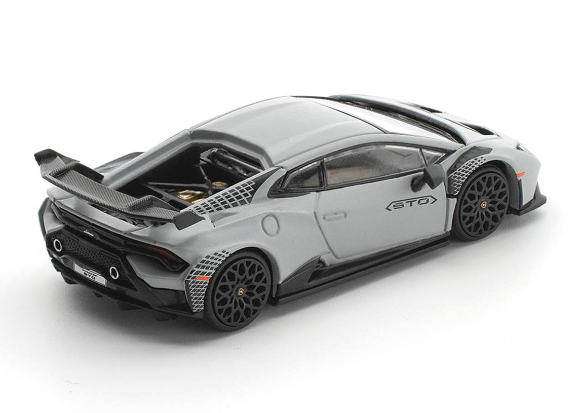 Lamborghini Huracan STO grigio acheso matte