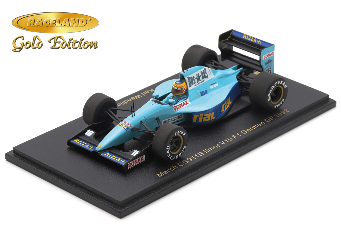 March CG911B Ilmor V10 Rial 16° GP Deutschland Hockenheim 1992