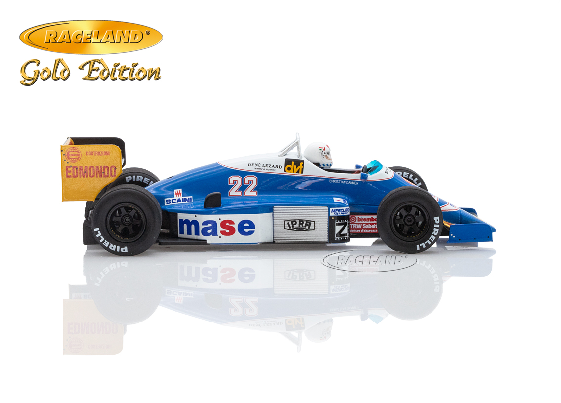 Osella FA1H Alfa Romeo V8 Turbo F1 GP Belgien 1986