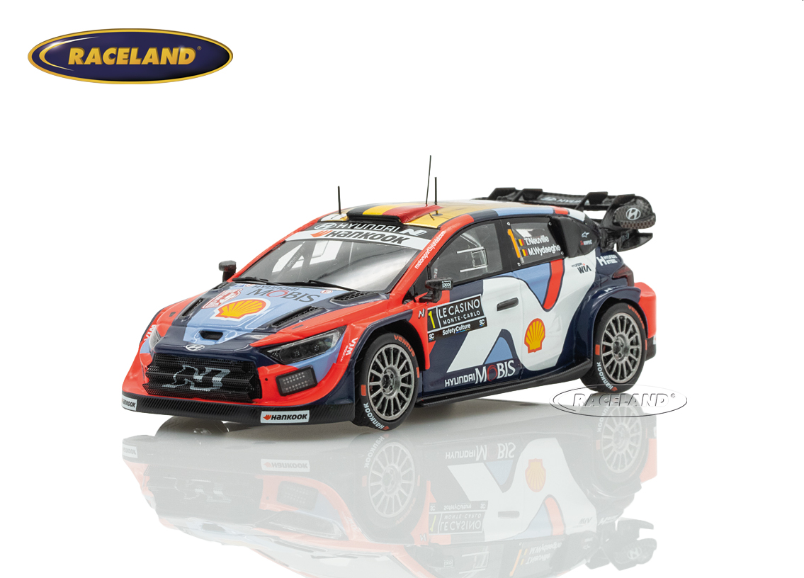 Hyundai i20 N Rally1 Hyundai Shell Mobis WRT 6° Rallye Monte Carlo 2025