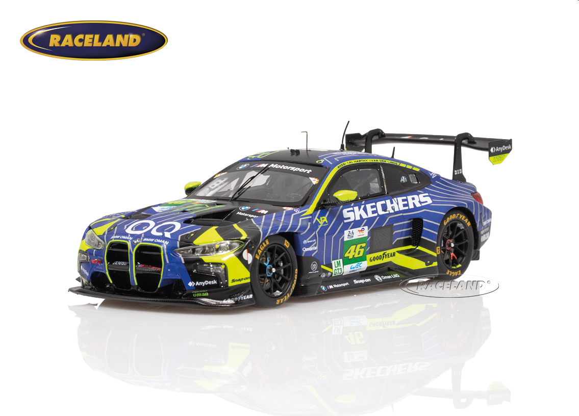BMW M4 GT3 Evo Team WRT Le Mans 2025