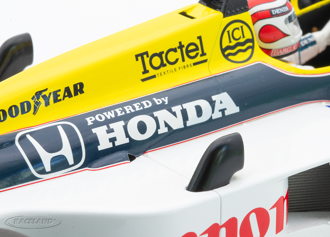 Williams FW11b Honda V6 Turbo F1 Canon Sieger GP Italien Monza Weltmeister 1987