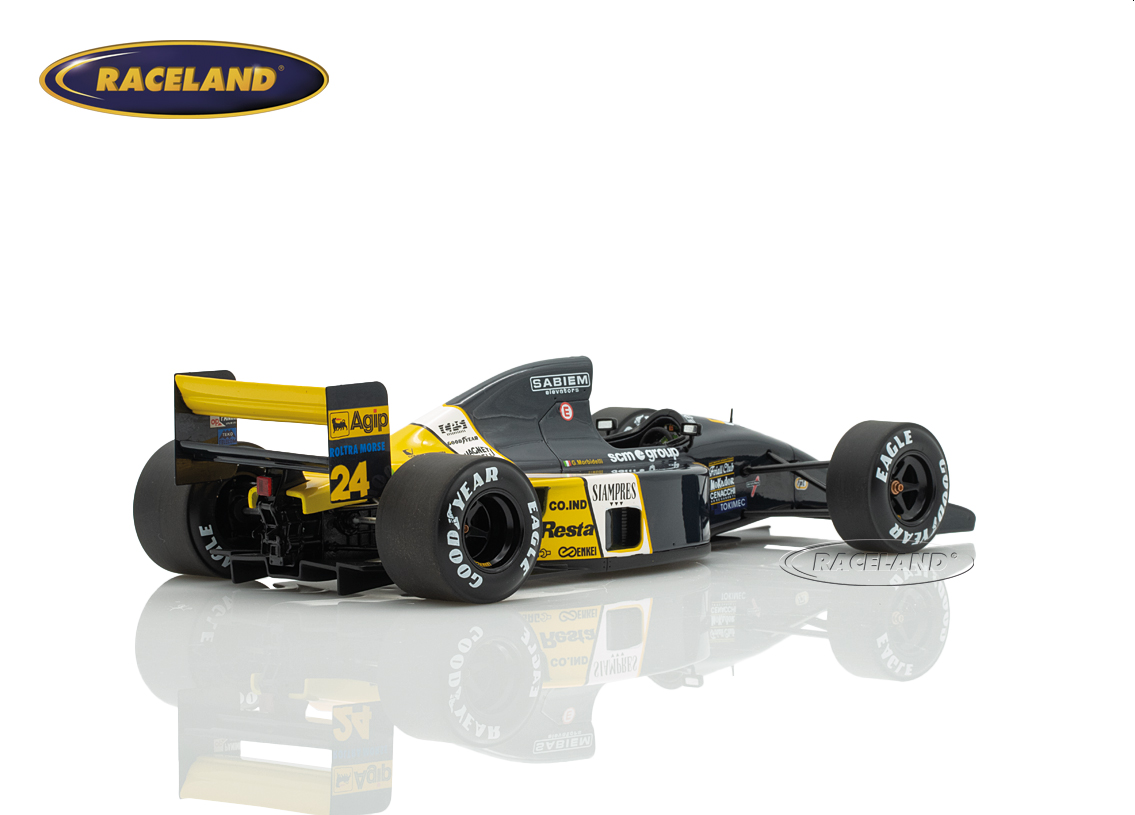 Minardi M191 Ferrari V12 F1 GP Belgien Spa 1991