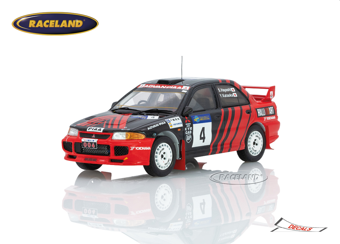 Mitsubishi Lancer Evo III Advan 4° Rallye China 1998