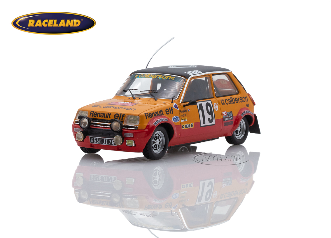 Renault 5 Alpine elf Calberson 2° Rallye Monte Carlo 1978