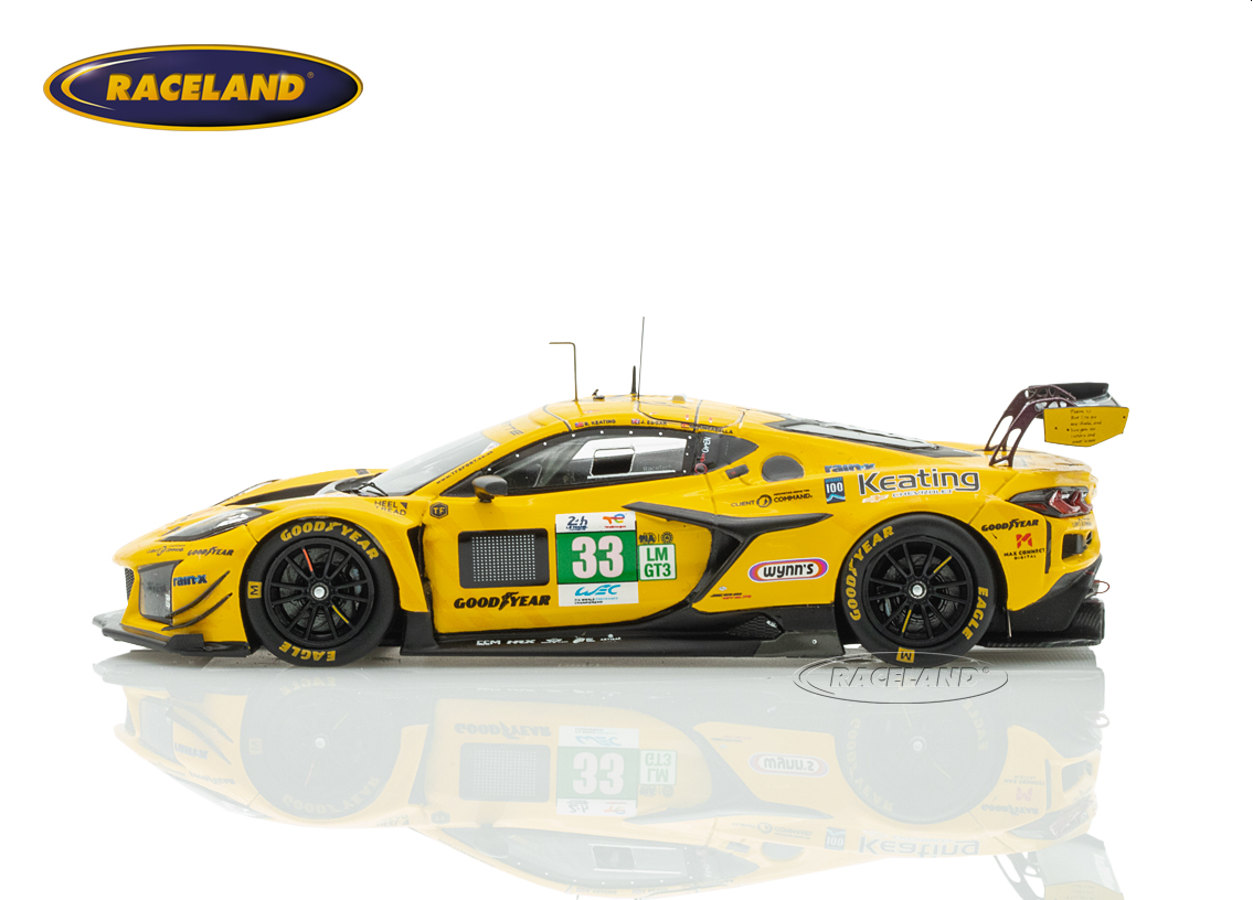 Corvette Z06 GT3.R TF Sport 39° Le Mans 2025