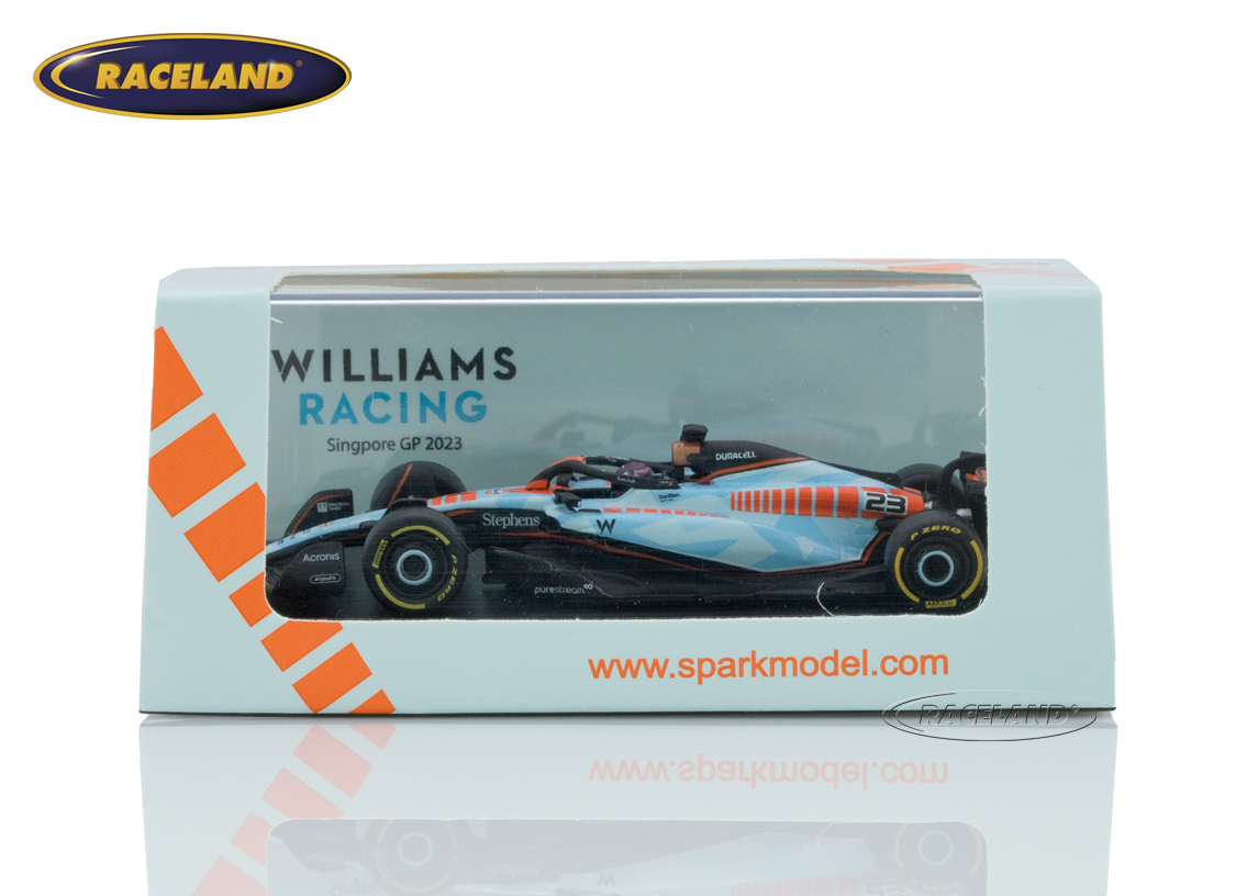 Williams FW45 Mercedes F1 Gulf Design 11° GP Singapur 2023