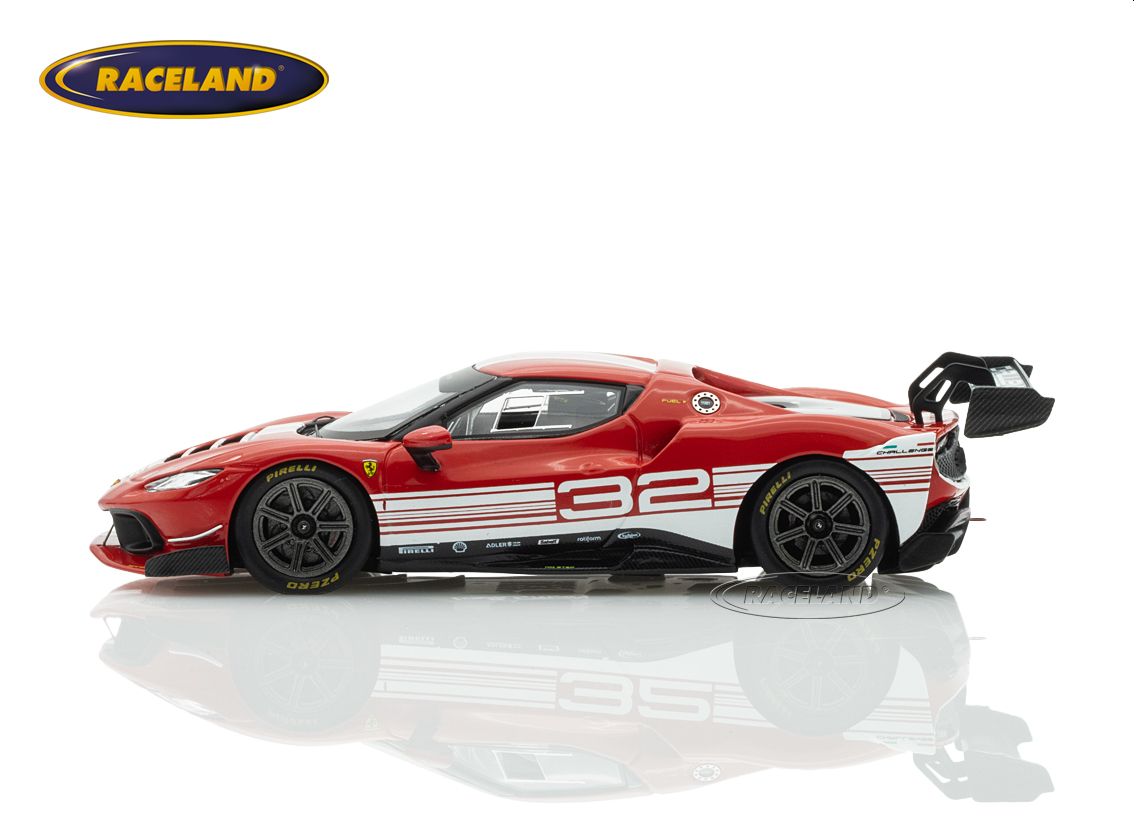 Ferrari 296 Challenge 2023 - rot