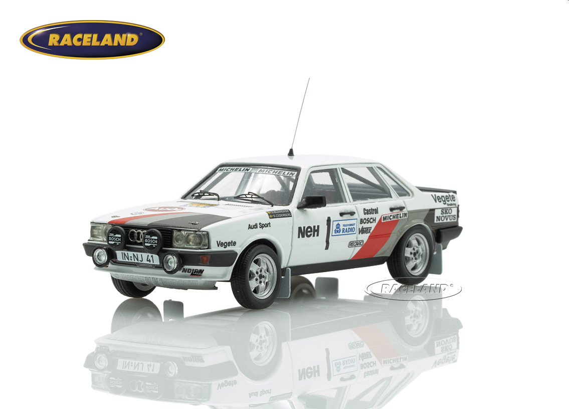 Audi 80 Quattro 2° Rallye Schweden 1983