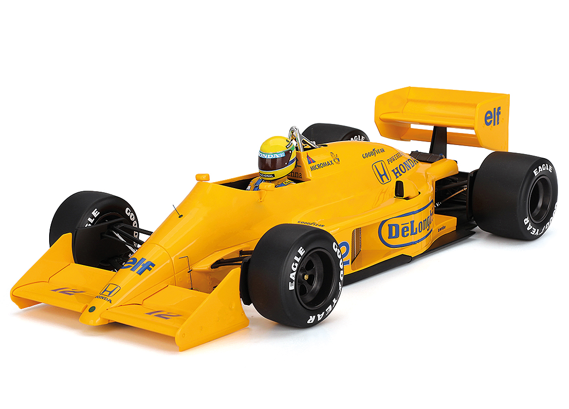 Lotus 99T Honda V6 F1 Camel Team Lotus Sieger GP Monaco 1987