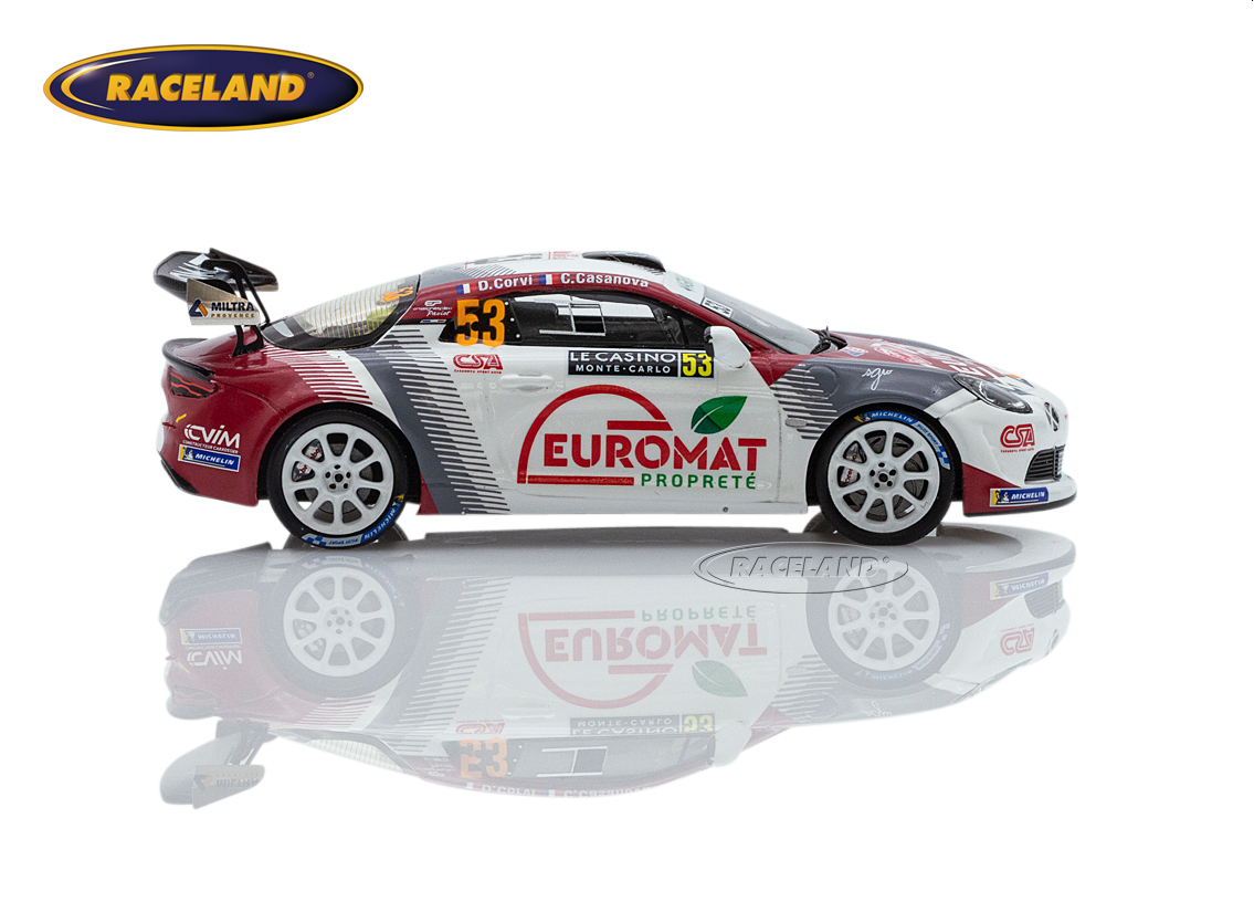 Alpine A110 Rally RGT Euromat 36° Rallye Monte Carlo 2022