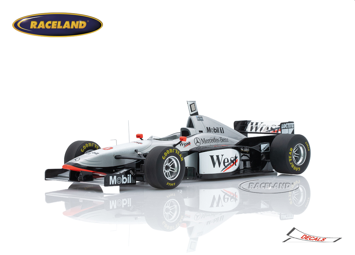 McLaren MP4/12 Mercedes V10 F1 West Sieger GP Australien Melbourne 1997