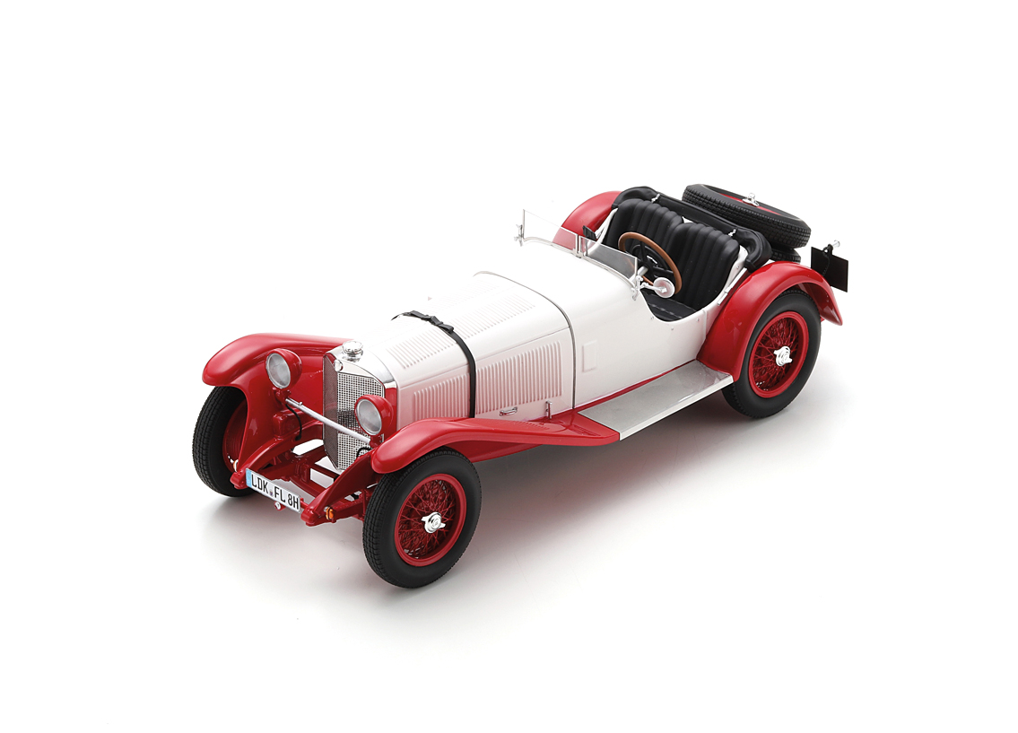 Mercedes-Benz SSK 1927 - weiß rot