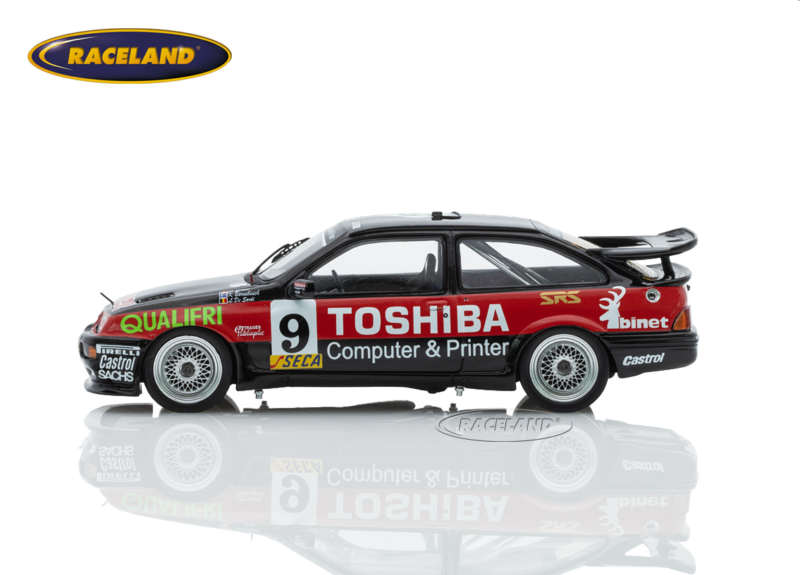 Ford Sierra RS500 Kas Bornebusch Racing Toshiba 4° 24H Spa 1989