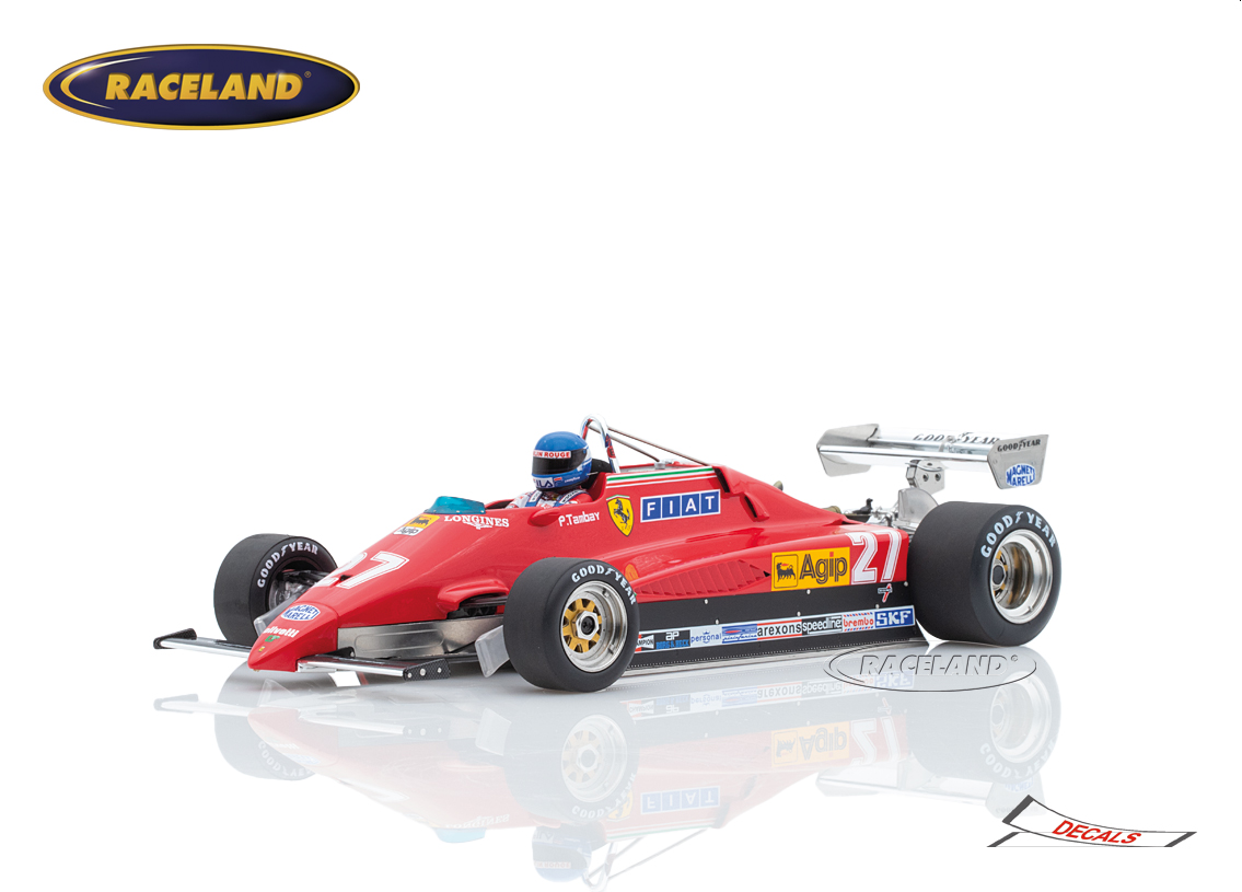 Ferrari 126C2 V6 Scuderia Ferrari F1 2° GP Italien Monza 1982