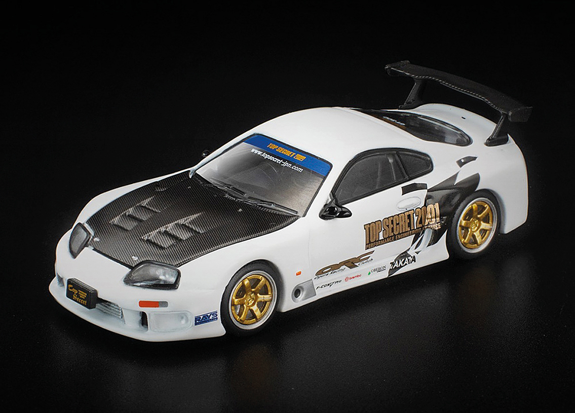 Toyota Supra GT300 top secret - weiss