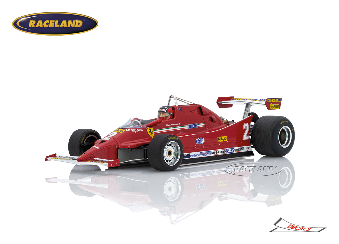 Ferrari 126C V6 Turbo F1 Training GP Italien Imola 1980