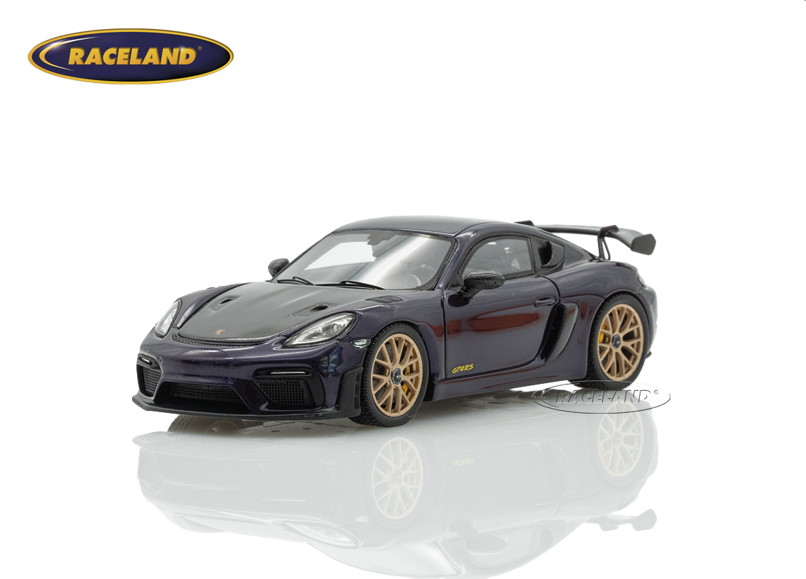 Porsche 718 Cayman GT4 RS 2024 - viola metallic mit Weissach Package