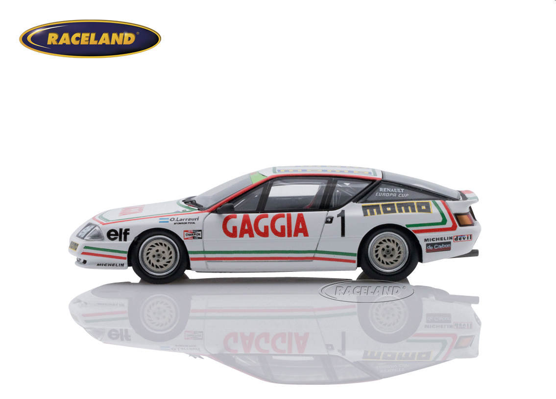 Renault Alpine V6 Turbo Gaggia Europa Cup Champion 1985