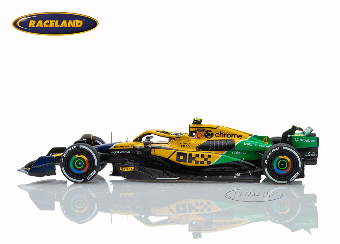 McLaren MCL38 Mercedes F1 Senna Design 4° GP Monaco 2024