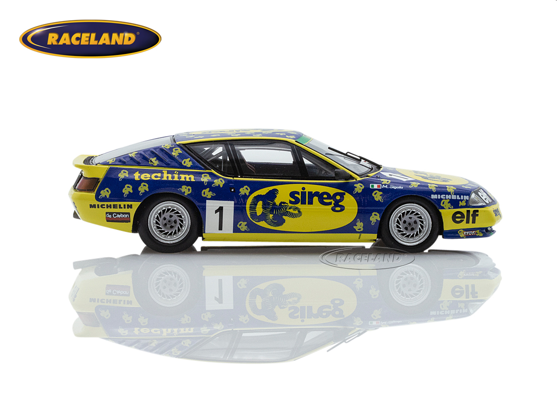 Alpine V6 Turbo Renault Elf Turbo Europa Cup Champion 1988