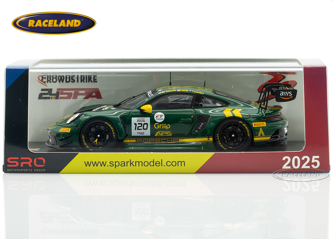 Porsche 911 GT3 R Wright Motorsport 16° 24H Spa 2025