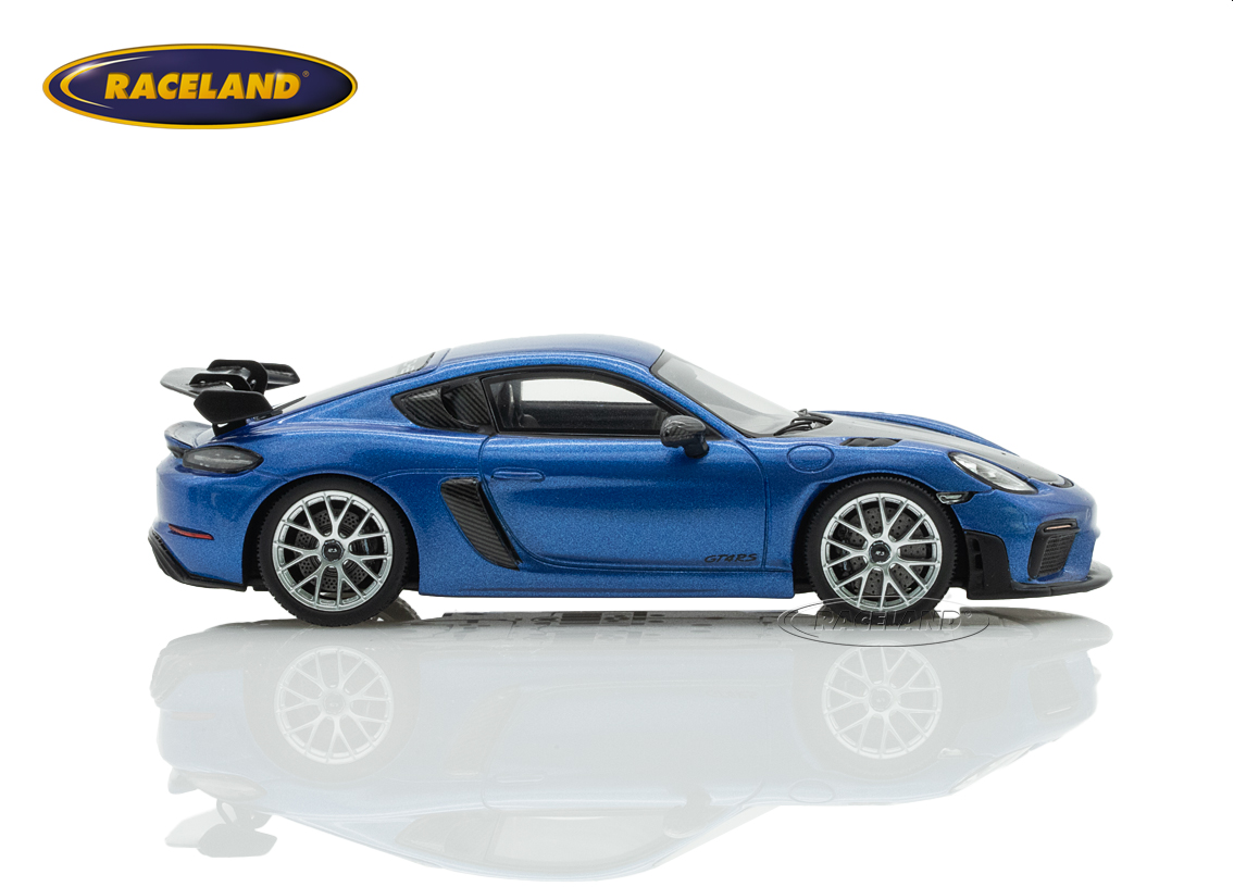 Porsche 718 Cayman GT4 RS 2023 - cobalt blue metallic mit Weissach Package