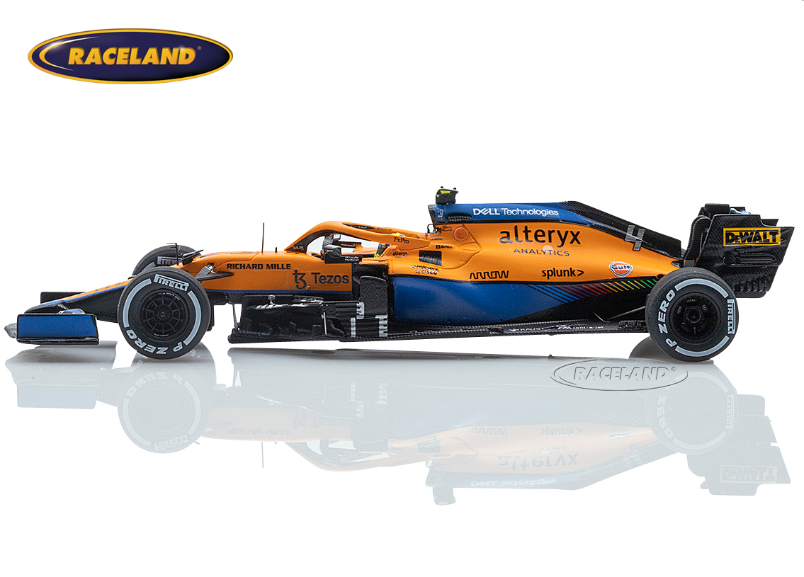 McLaren MCL35M Mercedes F1 2° GP Italien 2021