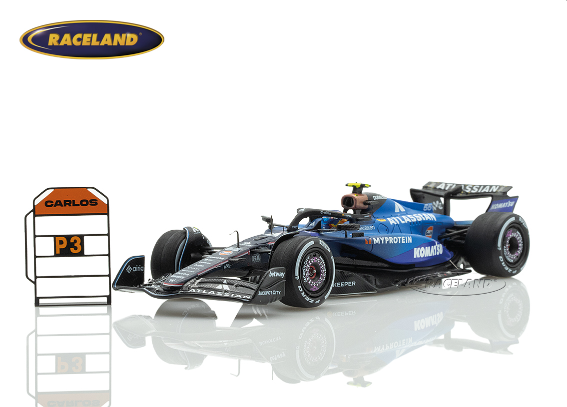 Williams FW47 Mercedes F1 Atlassian 3° GP Aserbaidschan 2025