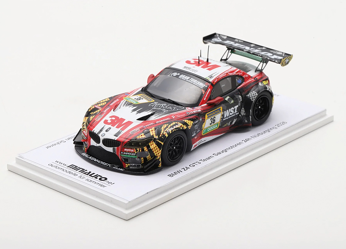 BMW Z4 GT3 Team Saugmotoren Motorsport 106° 24h Nürburgring 2026