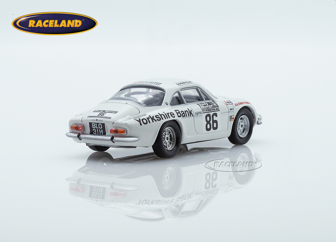Alpine Renault A110 RAC Rallye 1972