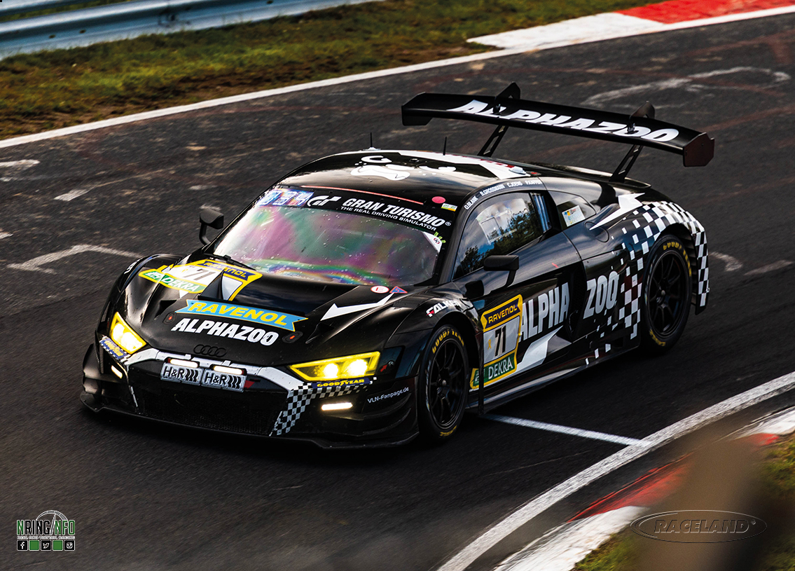 Audi R8 LMS GT3 evoII JUTA Racing 22° 24H Nürburgring 2026