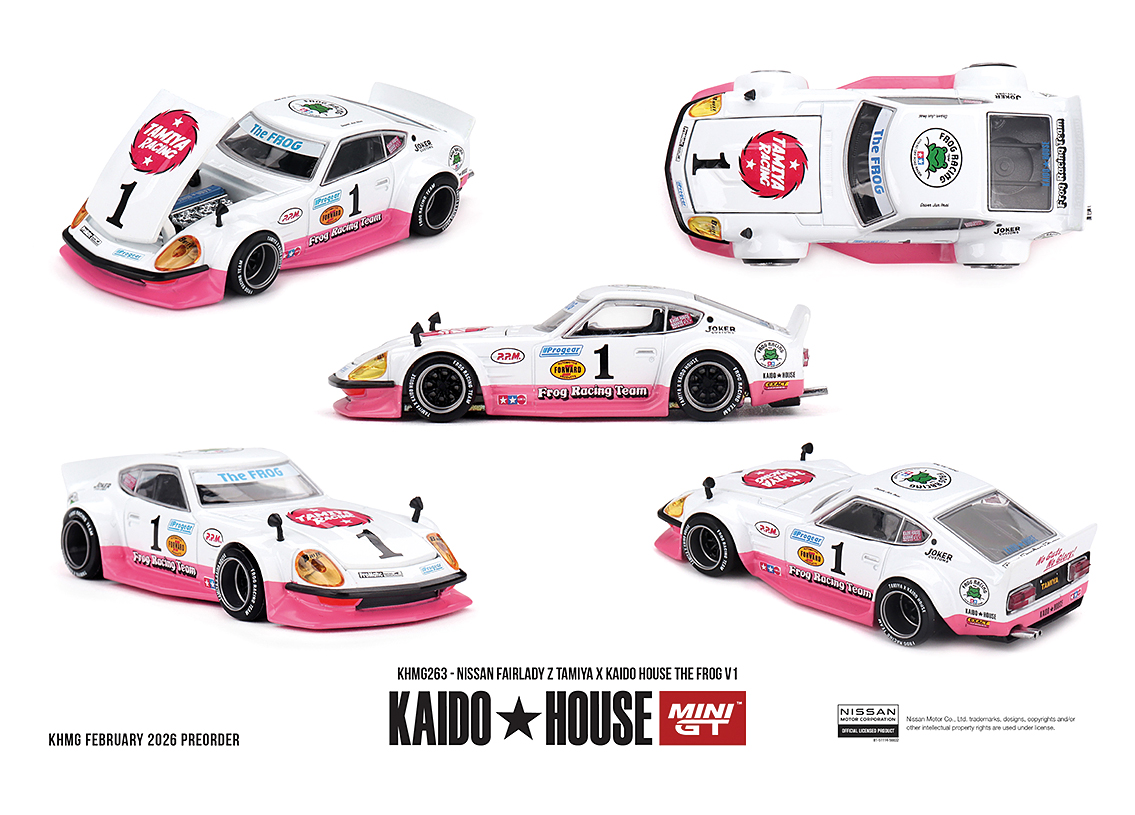 Nissan Fairlady Z Tamiya The Frog V1 1969