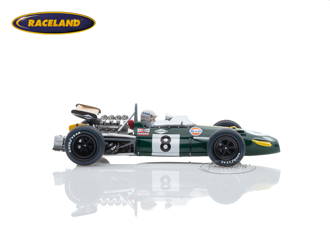 Brabham BT26A Cosworth V8 F1 MRD 3° GP Mexiko 1969